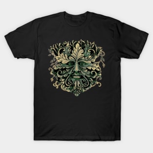 Green man t shirts uk hot sale